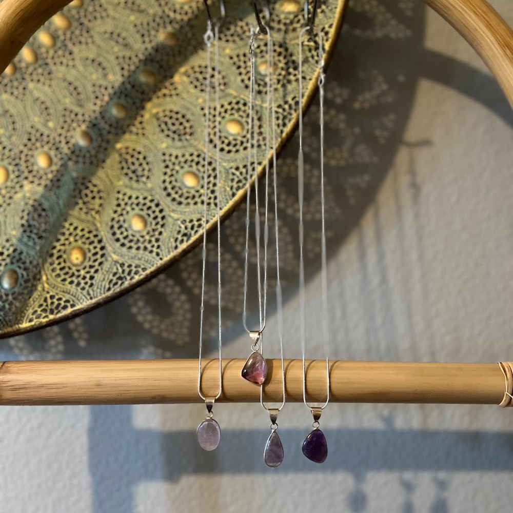 Petite Amethyst Pendant